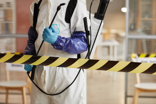 Professional Trauma Scene Cleanup technician working in Flat Rock, NC